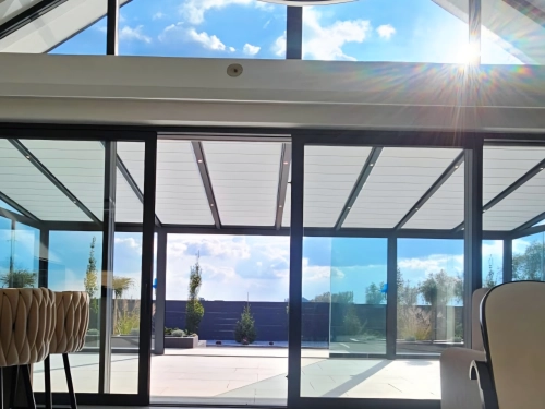 Realizacja 74 - Zabudowa aluminiowa  8m - Pniewy